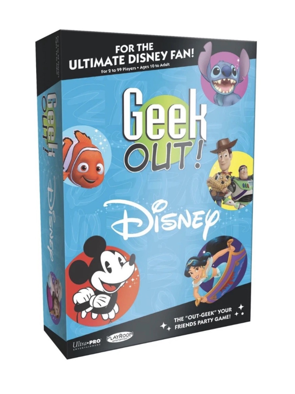 Disney Geek Out! Board Game Party Game New Sealed